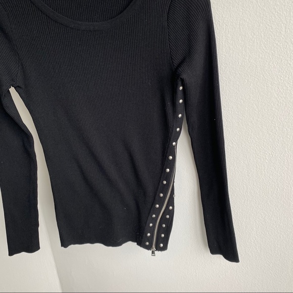 Zara black stud sweater XS - Picture 5 of 7